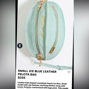 Bimba y Lola ice blue pelota ball bag